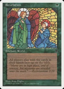 Chronicles NM/M Revelation Green Enchantment Mtg Magic English Regular - Image 1