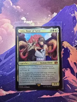 MTG - Yuna, Hope of Spira #0250 Foil Final Fantasy NM/M - Image 1