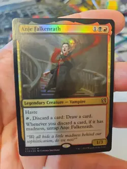 MTG - Commander 2019 - Anje Falkenrath - LP - Foil - Image 1