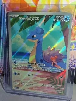 2025 Pokemon SV Destined Rivals DRI EN Misty's Lapras #194/182 - Image 1