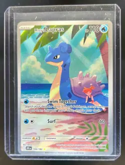 2025 Pokemon SV Destined Rivals DRI EN Misty's Lapras #194/182 - Image 1