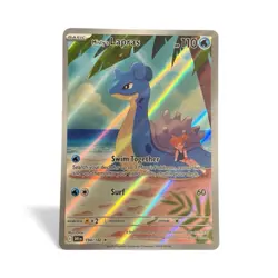 2025 Pokemon SV Destined Rivals DRI EN Misty's Lapras #194/182 - Image 1