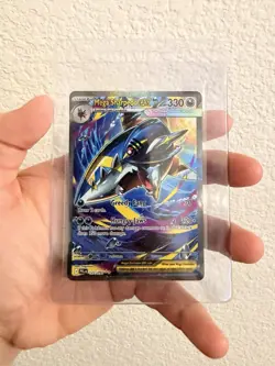 Mega Sharpedo ex Holo Pokemon Phantasma #127/094 Special Illustration Rare SIR - Image 1