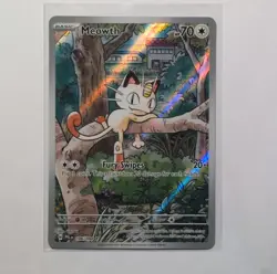 Pokemon TCG Meowth Basic Holo PFLN 2025 Card 106/094 - Image 1