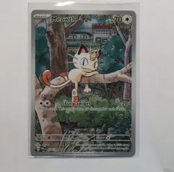 Pokemon TCG Meowth Basic Holo PFLN 2025 Card 106/094 - Image 2