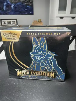 Pokemon Mega Evolution Lucario Elite Trainer Box ETB Brand New, Factory Seeled - Image 1