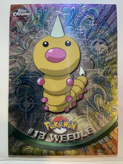 2000 Topps Chrome Pokemon TV Animation Edition - Weedle #13 - Image 1