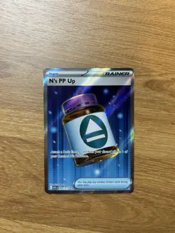 N's PP Up 262/217 Full Art Ultra Rare Pokemon Ascended Heroes ENGLISH NM - Image 2