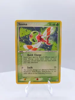 Pokemon TCG - 28/109 Yanma (Team Rocket Returns, 2004) / Double Sleeved - Image 1