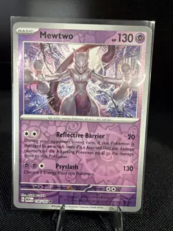Mewtwo 150/165 Rare Reverse Holo NM/M POKEMON TCG S&V 151 MEW ENGLISH - Image 1