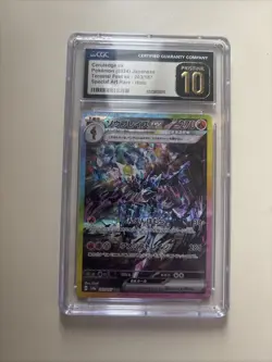 CGC Pristine 10 2024 Pokemon Japanese Ceruledge Ex SAR Terastal Fest 203/187 - Image 1