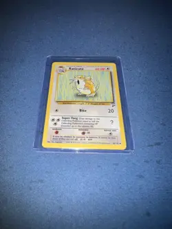 Pokemon TCG Raticate Base Set 2 58/130 Regular Unlimited Uncommon - Image 1