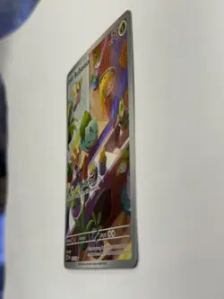 Pokemon TCG Bulbasaur 143/142 Sv07 Stellar Crown Holo Illustration Rare Holo LP - Image 2