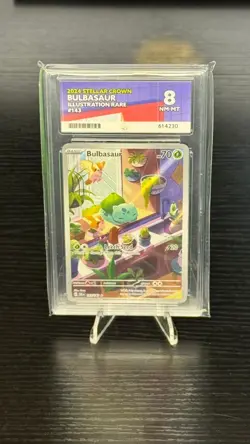 Pokemon TCG Bulbasaur Stellar Crown Illustration Rare - 143/142 - Ace 8 - Image 1