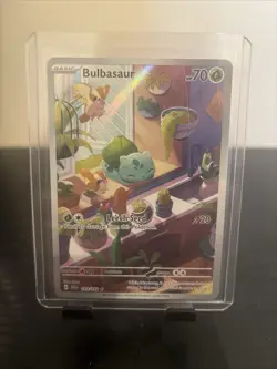 Pokemon TCG Bulbasaur Illustration Rare Card 143/142 Stellar Crown (EN) - Image 1