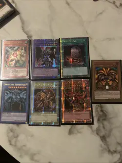 Crazy Lot of 7 Yu-Gi-Oh TCG Cards! Quarter Century Secret Rare Near Mint Holo! - Image 1