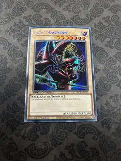 Yugioh Dark Magician SBC1-ENG01 Speed Duel Scret Rare 1st Edition - Image 1