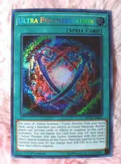 Yu-gi-oh! Ultra Polymerization MP18-EN014 Secret Rare 1st Edition - Image 1
