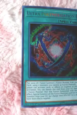 Yu-gi-oh! Ultra Polymerization MP18-EN014 Secret Rare 1st Edition - Image 2