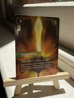 Riftbound Origins OGN 262/298 Zenith Blade Epic Card - NM - Image 1