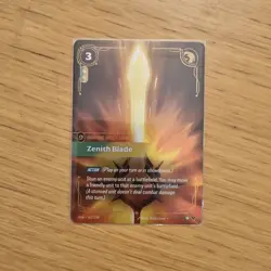 Riftbound Origins Zenith Blade Holofoil Epic TCG Card 262/298 - Image 3