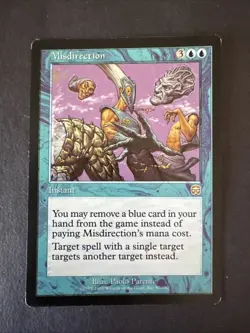 Magic: the Gathering - Misdirection - Mercadian Masques Mtg - Image 3