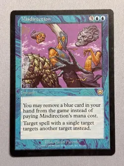 Misdirection - Mercadian Masques - LP MTG Magic - Image 1