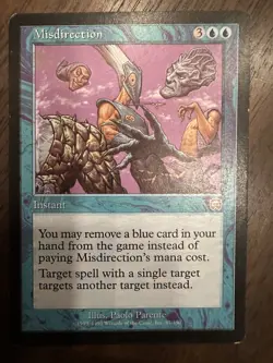 Misdirection : MTG / Mercadian Masques #87 / LP - Image 1