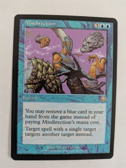 Misdirection Mercadian Masques MTG NM Free shipping with tracking - Image 1