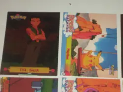 9 Topps 1999 Pokemon trading cards from black & blue sets. 4 chrome, Dragonite. - Image 5