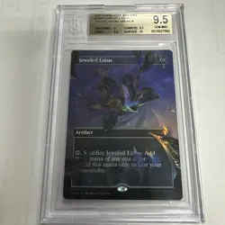 2023 Magic Commander Masters BGS 9.5 Jeweled Lotus Textured Foil None Higher - Image 1