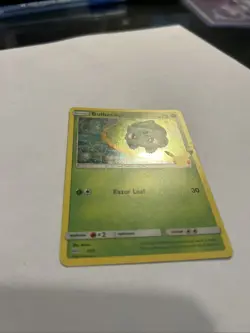 2021 Pokemon Bulbasaur 001/025 McDonald's 25th Anniversary Holo LP+ - Image 3