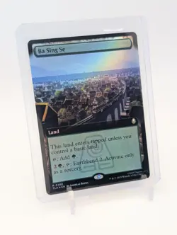 MTG - Ba Sing Se - FOIL Extended Art Rare #388 - Avatar: The Last Airbender NM - Image 1