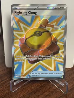Pokemon TCG Mega Evolution Fighting Gong 168/132 Ultra Rare Card - Image 1