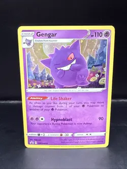 Pokemon TCG: Sword & Shield Gengar SWSH052 Black Star Promo Card - Image 2