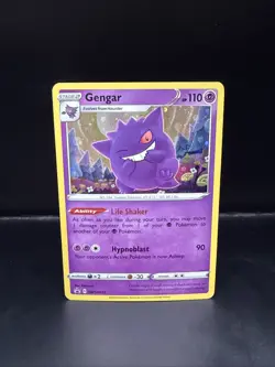 Pokemon TCG: Sword & Shield Gengar SWSH052 Black Star Promo Card - Image 3