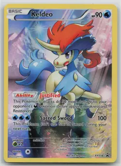 Pokemon Card Keldeo Promo XY Promos XY118 - Image 1