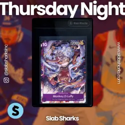 2023 ONE PIECE PROMO CARDS #P-041 MONKEY.D.LUFFY STARTER DECK 18: PURPLE (ST-18) - Image 1