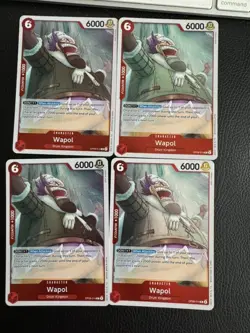 4x - Wapol OP08-014 - Two Legends - One Piece Card Game OP TCG ENG, Playset - Image 1