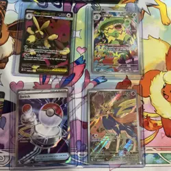 300 Phantasmal Flames Pokemon & Trainer Cards Bulk Lot | Holos+Reverse C/UC/R - Image 3