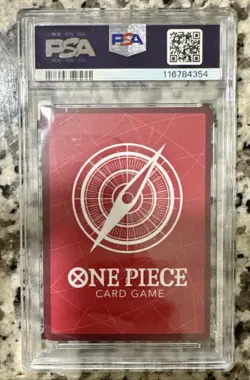 PSA-10 Monkey.D.Luffy (PSA Magazine) OP05-060 One Piece Promotion Card Foil - Image 2