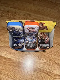 One Piece Card Game - TIN PACK SET VOL 2 (TS-02,OP13) *LOT OF 5* - Image 1