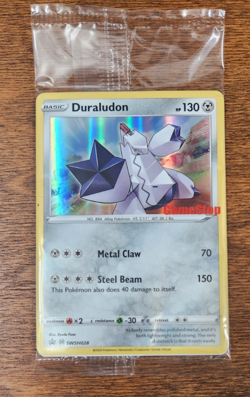 Duraludon GameStop Exclusive Stamp Promo SWSH028 Pokemon Card Sealed Near Mint - Image 1