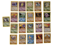Vintage Pokemon Cards (21 count) Various Rarities and Conditions - Image 1