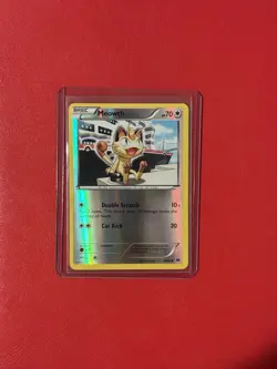 Meowth - (Mirror Reverse Holo) 080/099 Miscellaneous Cards & Products Reverse... - Image 1