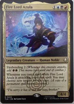 MTG Fire Lord Azula Commander Deck ATLA EDH- Spell Copy, Tokens & Firebending! - Image 1