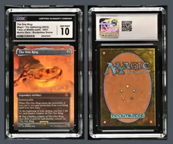 Magic The Gathering The One Ring Borderless Scene (NON FOIL) CGC GEM MINT 10 - Image 3