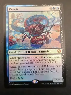 Deceit Lorwyn Eclipsed MTG Foil Near Mint - Image 1