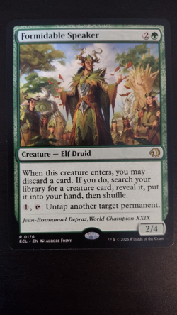 MTG Formidable Speaker - Lorwyn Eclipsed NM - Image 1