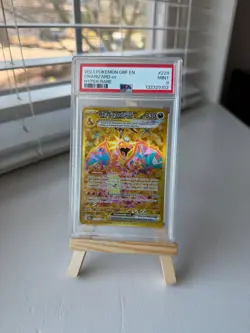 2023 POKEMON OBF EN-OBSIDIAN FLAMES HYPER RARE #228 CHARIZARD EX PSA 9 - Image 1